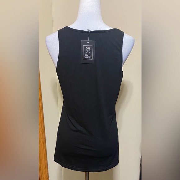 NWT America Flag Lips Tank - Picture 3 of 3